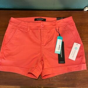 NWT Stitch Fix, Liverpool sunset sherbet orange shorts, S,4/27